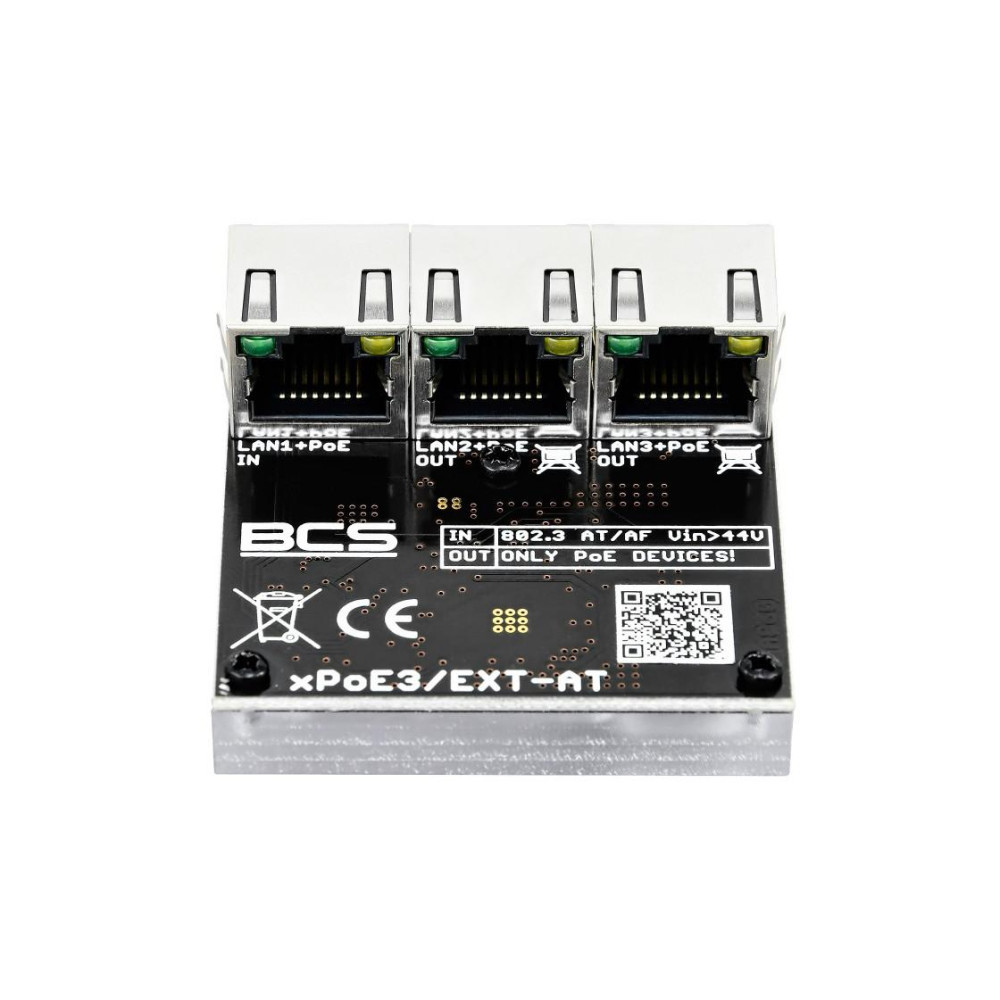Switch POE  BCS POWER BCS-xPoE3/EXT-AT