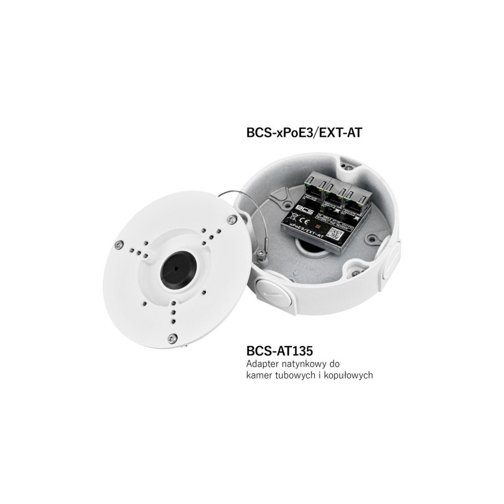 Switch POE  BCS POWER BCS-xPoE3/EXT-AT