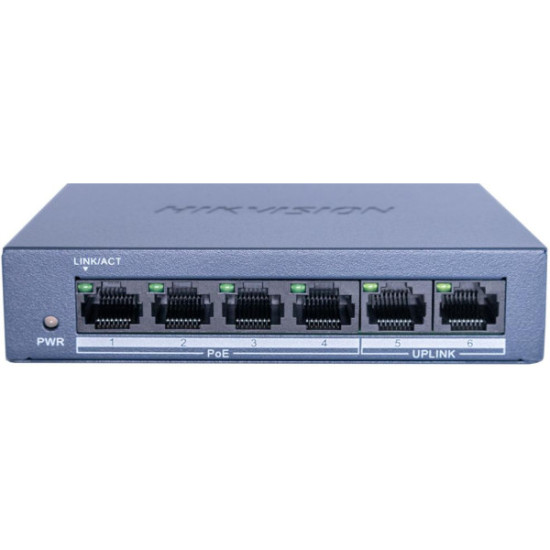 SWITCH HIKVISION DS-XS0106-P/Polish PL