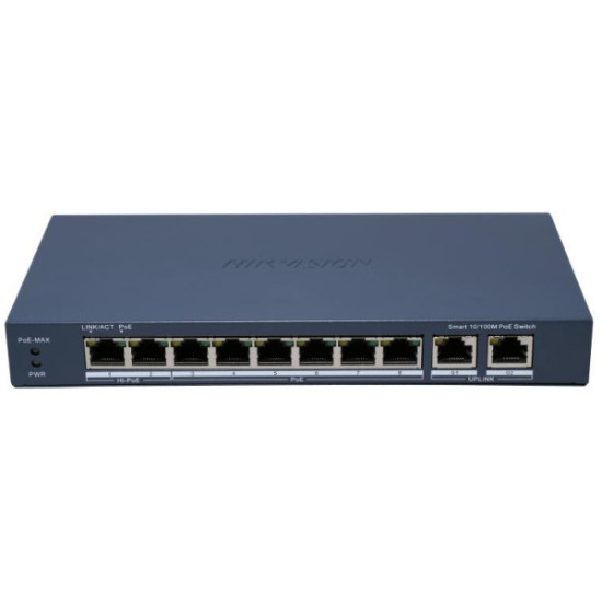 Switch Hikvision DS-3E1310HP-EI(B) LinkVu