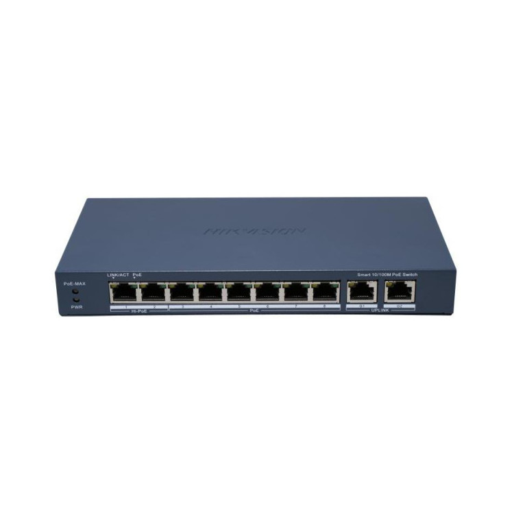 Switch Hikvision DS-3E1310HP-EI(B) LinkVu