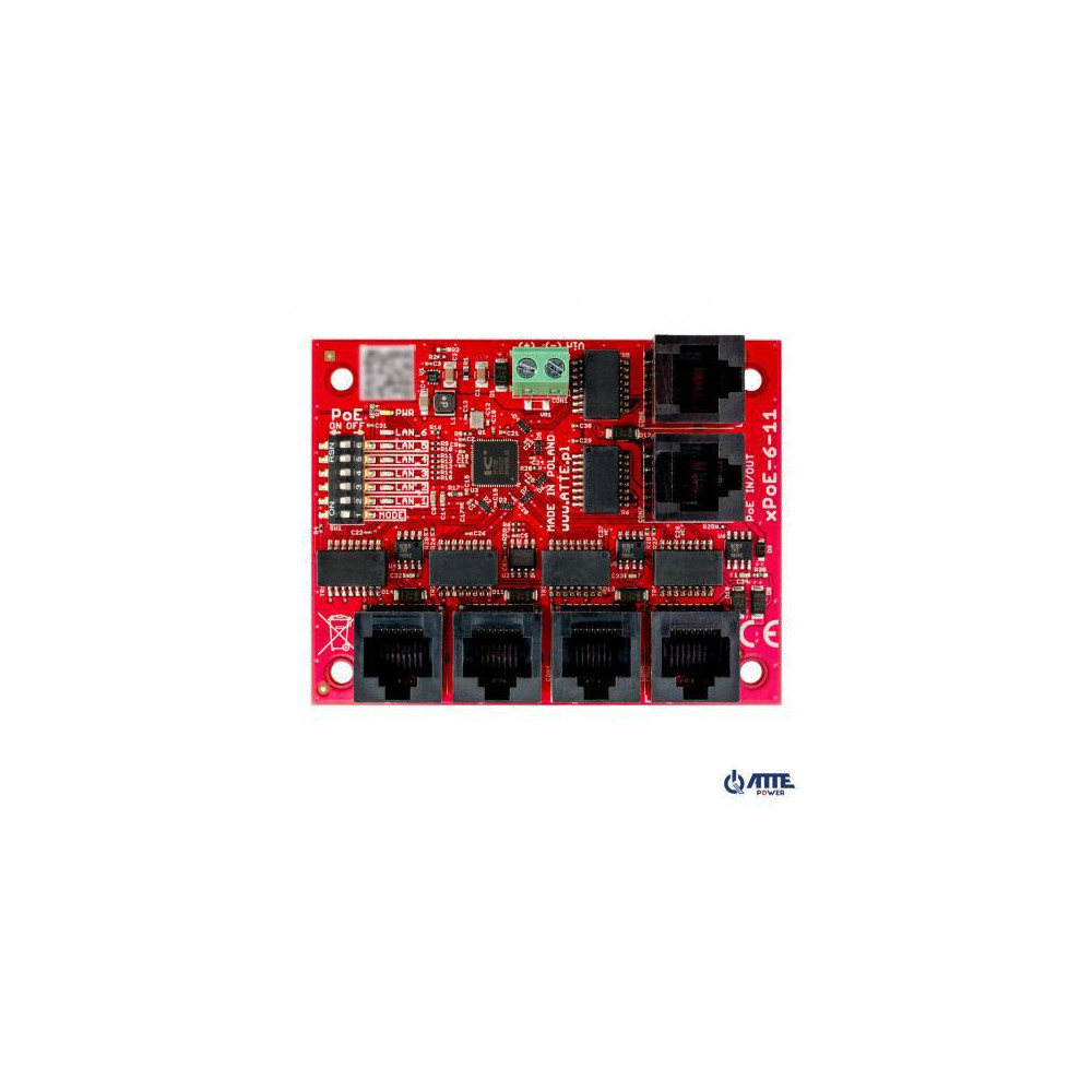 SWITCH 5-PORTOWY POE ATTE xPoE-6-11-OF