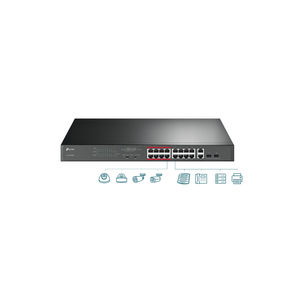 SWITCH TP-LINK TL-SL1218MP