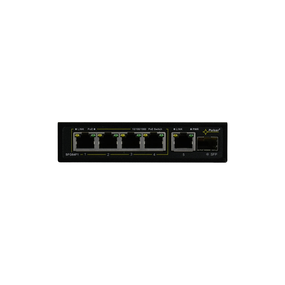Switch 6-portowy PULSAR SFG64F1 do 4 kamer IP