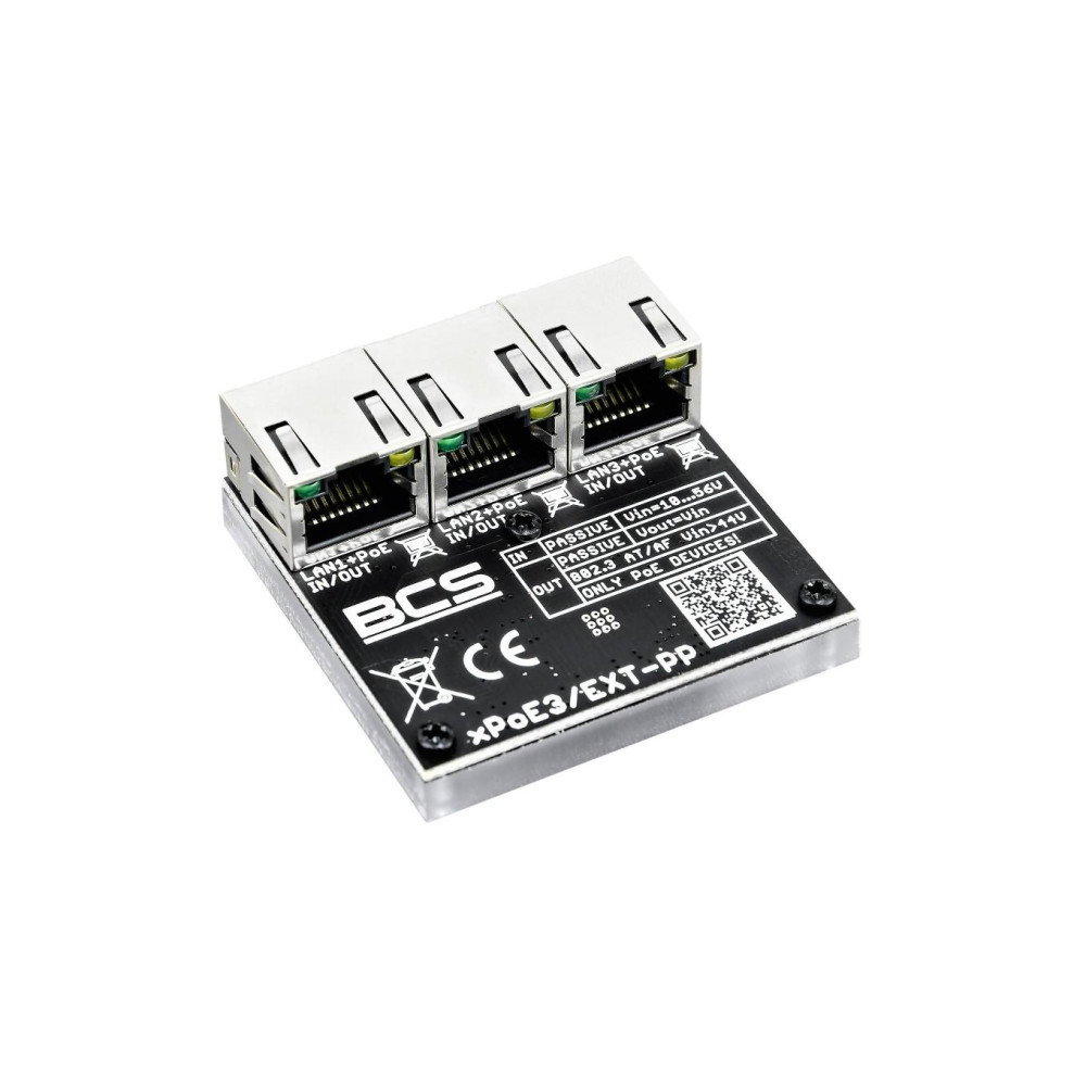 Switch POE BCS POWER BCS-xPoE3/EXT-PP