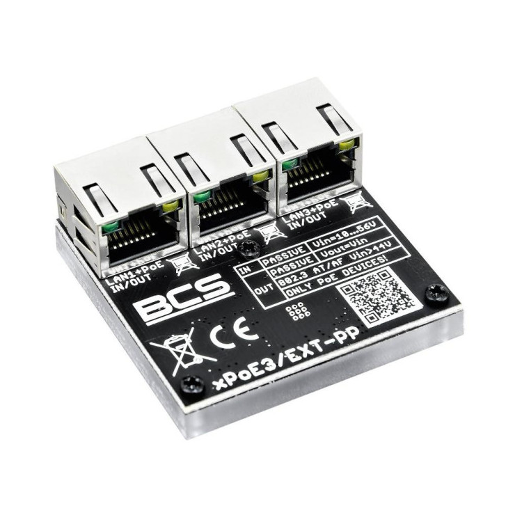 Switch POE BCS POWER BCS-xPoE3/EXT-PP