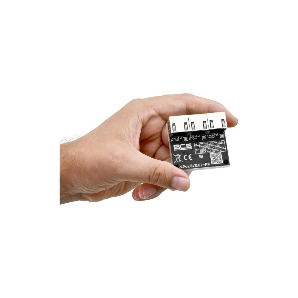 Switch POE BCS POWER BCS-xPoE3/EXT-PP