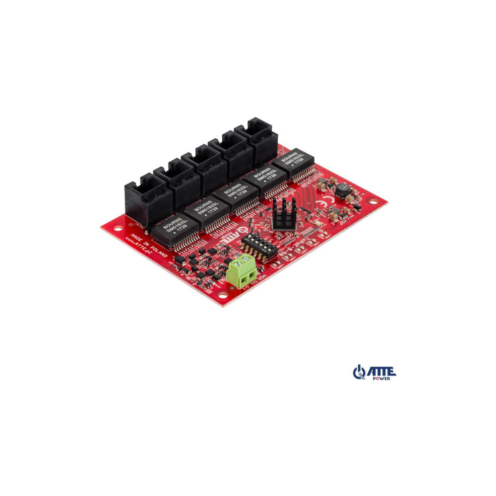 SWITCH 5-PORTOWY POE ATTE xPoE-5-50-OF