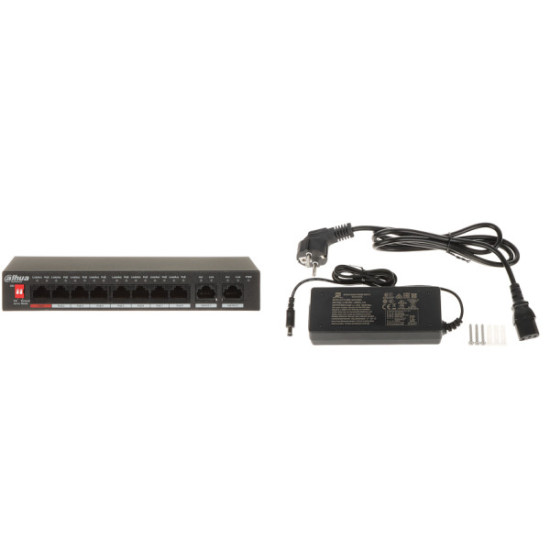 SWITCH DAHUA PFS3010-8ET-96-V2