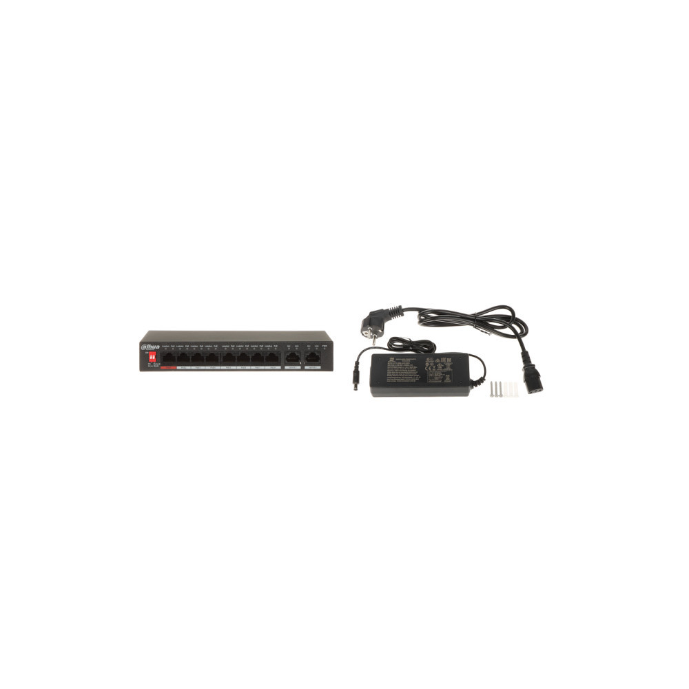 SWITCH DAHUA PFS3010-8ET-96-V2