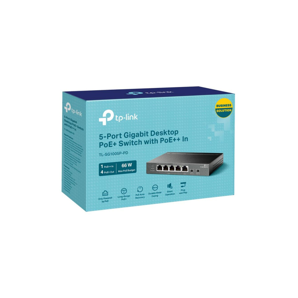 SWITCH TP-LINK TL-SG1005P-PD (POE++)
