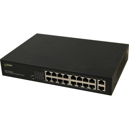 Switch PULSAR 16-portowy S116 do 16 kamer IP