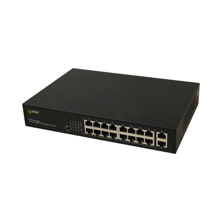 Switch PULSAR 16-portowy S116 do 16 kamer IP