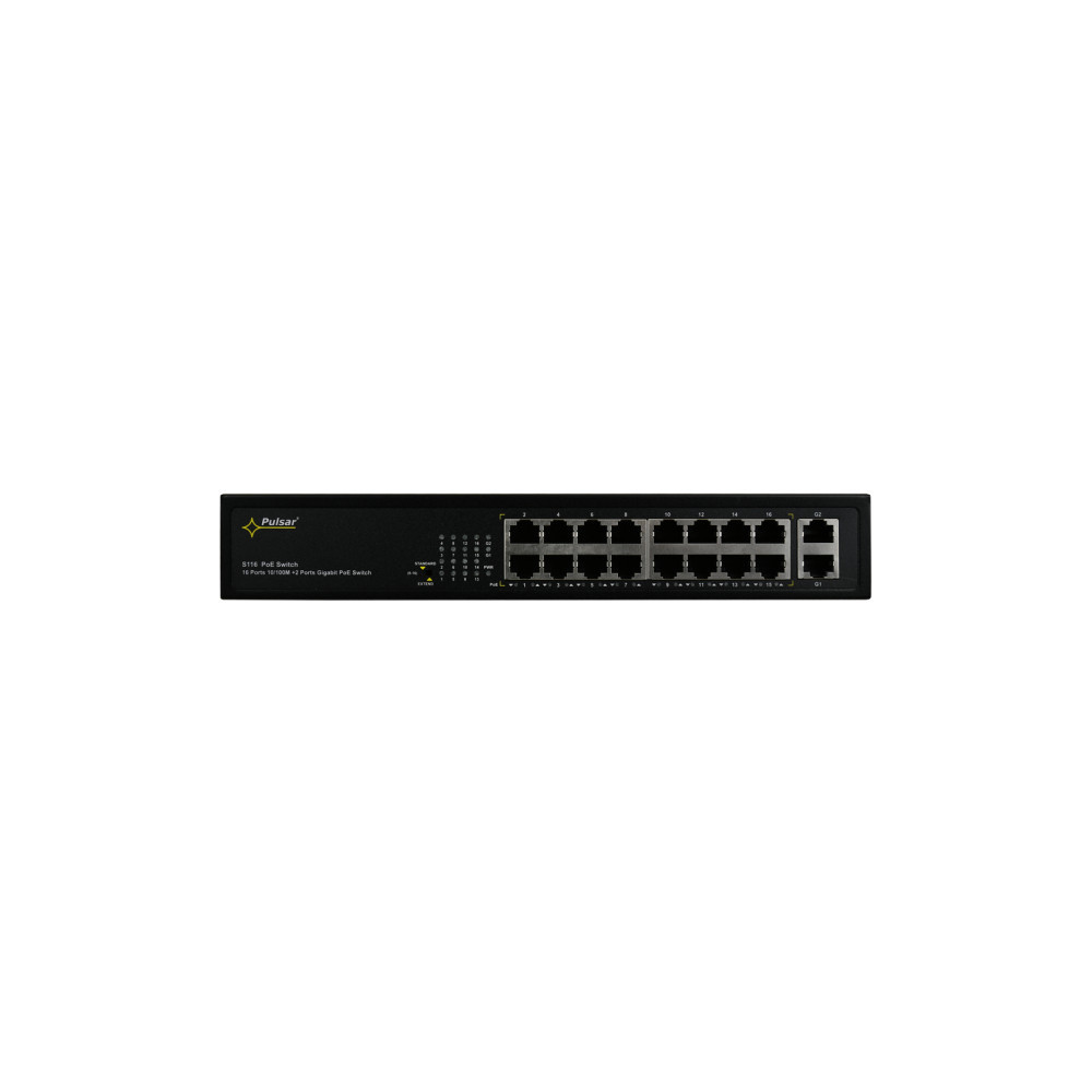 Switch PULSAR 16-portowy S116 do 16 kamer IP