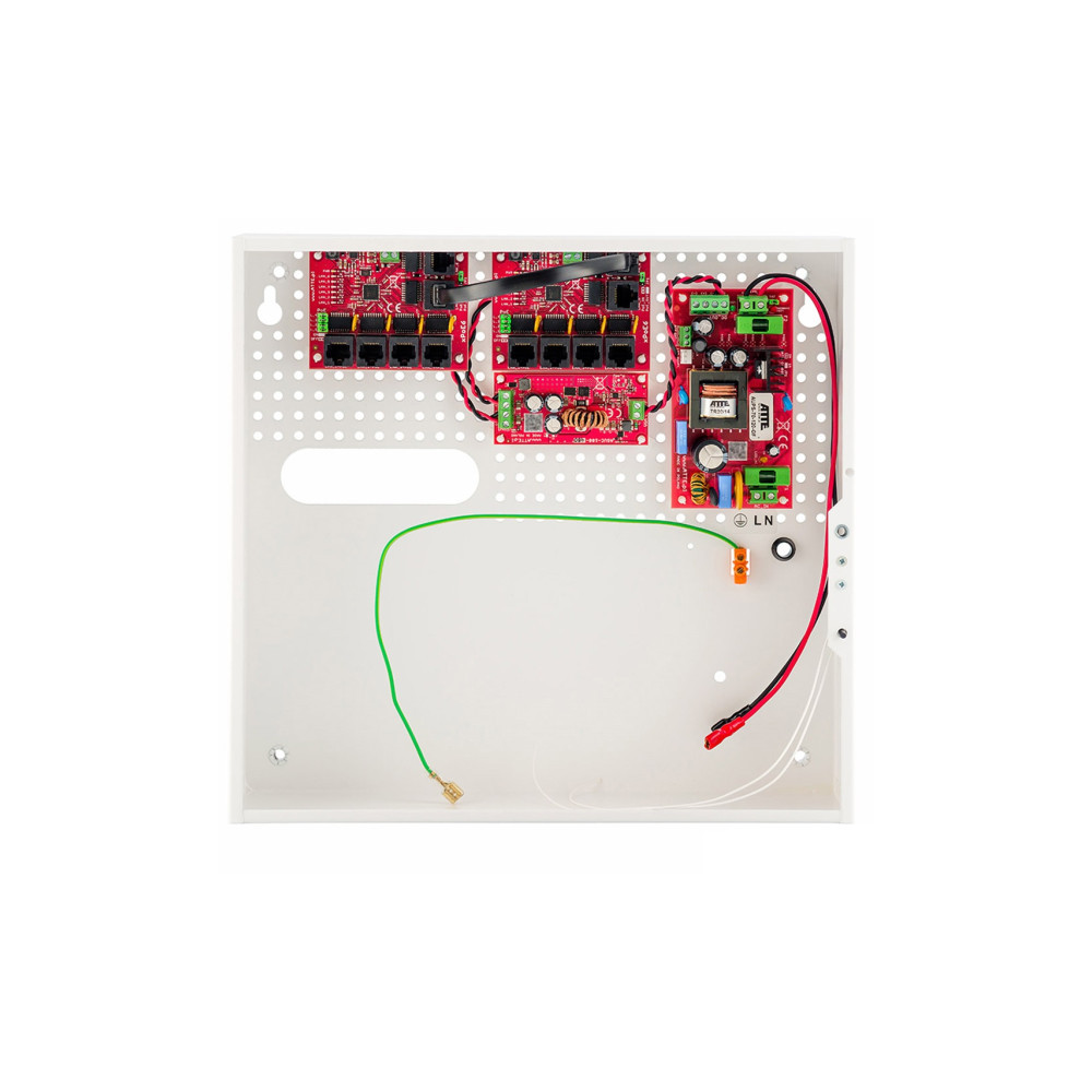 SWITCH POE 9-PORTOWY Z ZASILANIEM BUFOROWYM ATTE IPUPS-9-11-F