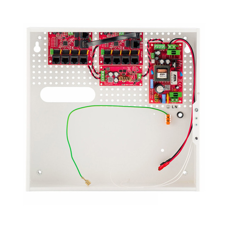 SWITCH POE 9-PORTOWY Z ZASILANIEM BUFOROWYM ATTE IPUPS-9-11-F