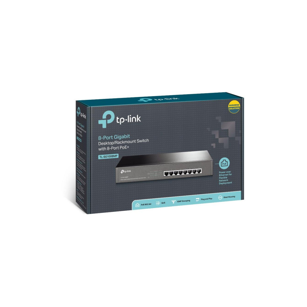 SWITCH TP-LINK TL-SG1008MP