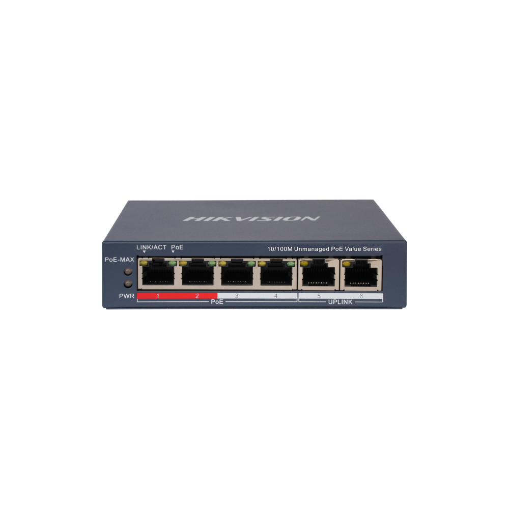 Switch Hikvision DS-3E0106P-E/M(B)
