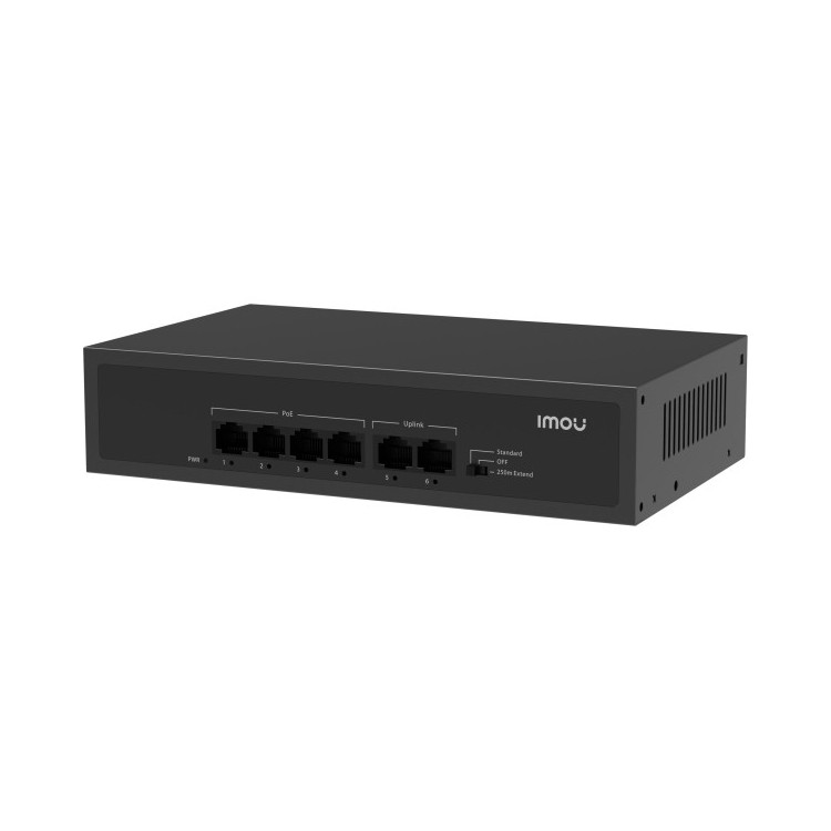 Switch Imou SF106P 6-Portowy 4x PoE 2x Uplink