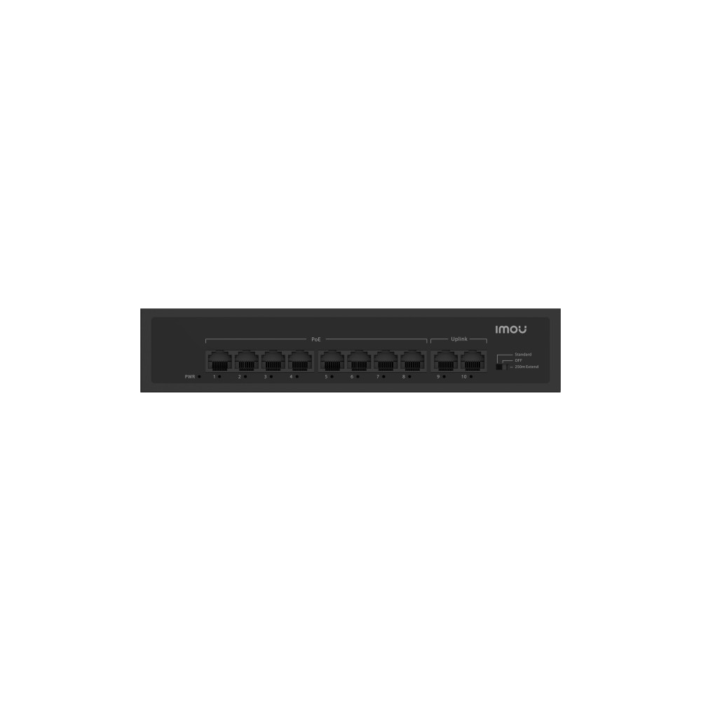 Switch Imou SF110P10-Portowy 8x PoE 2x Uplink