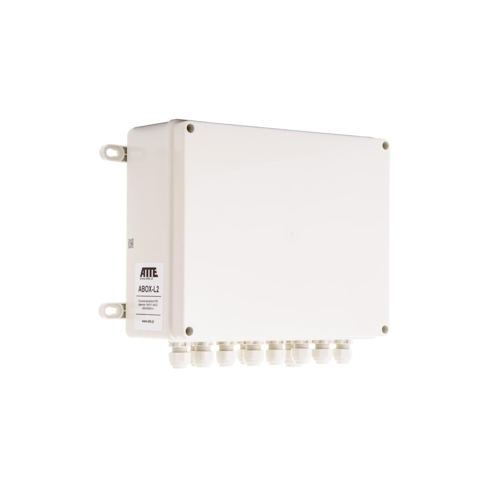 SWITCH ZEWNĘTRZNY 8-PORTOWY POE DO 8 KAMER IP ATTE IP-8-20-L2