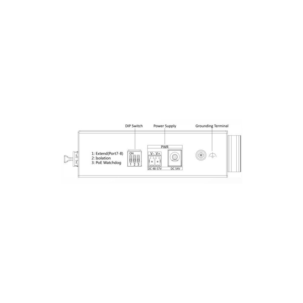 SWITCH HIKVISION DS-3T0510HP-E/HS
