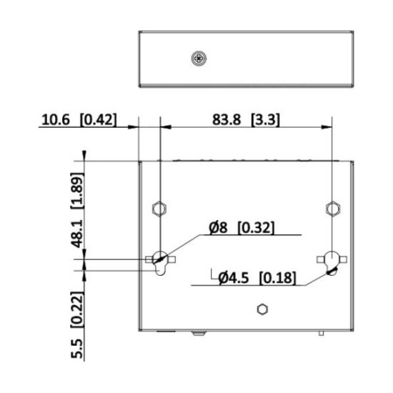 Repeater PoE Hikvision DS-3E0505P-E/R