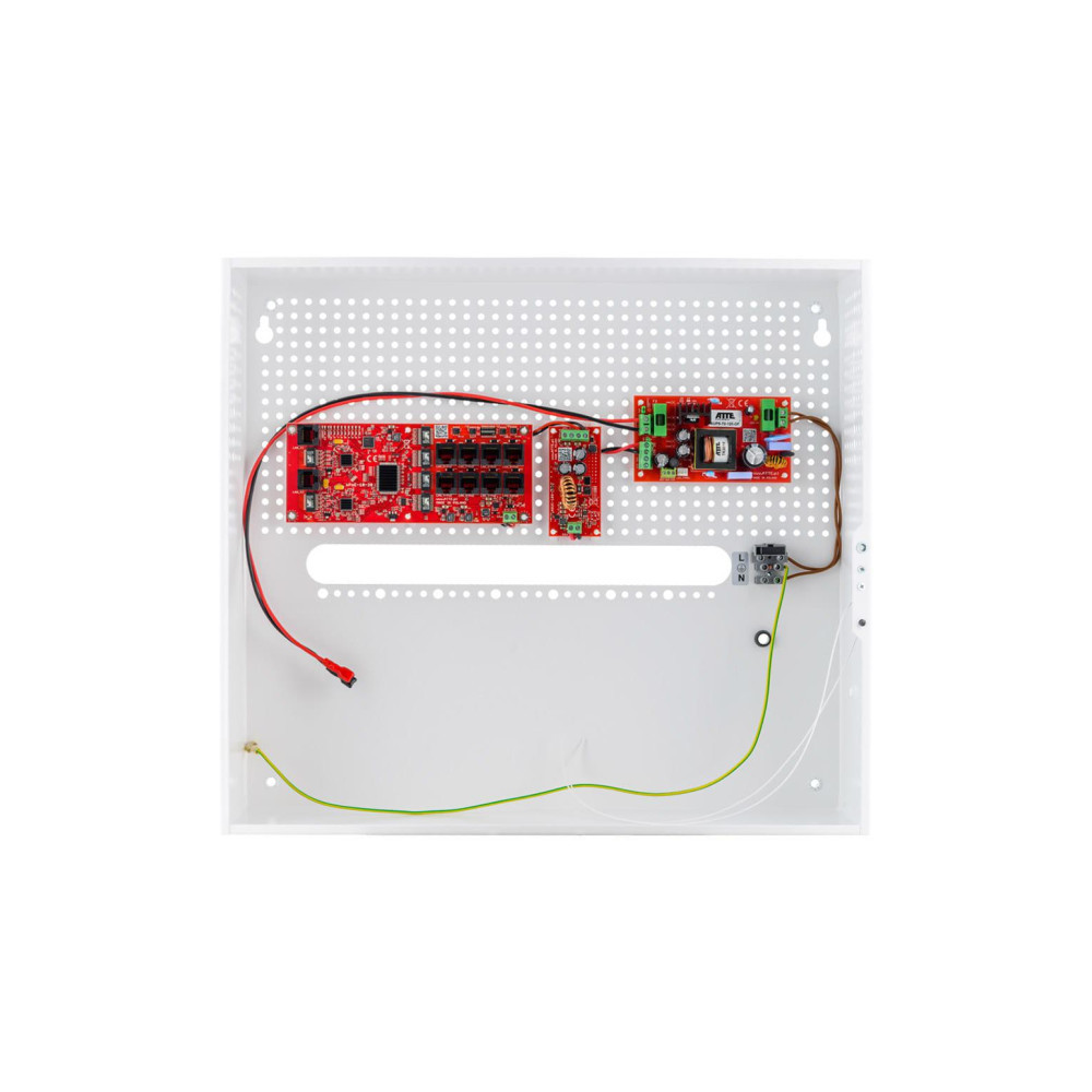 SWITCH POE DO 8 KAMER IP ATTE IPUPS-8-20-H