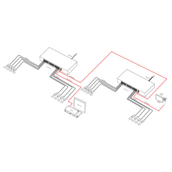 SWITCH POE PULSAR S124 24+2 UPLINK POE+ GIGABIT