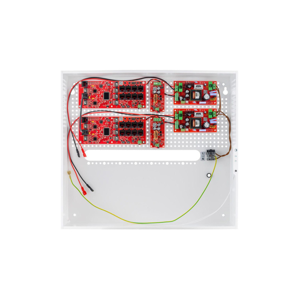 Zestaw buforowy do 16 kamer IP switch Po 16P+2G ATTE IPUPS-16-20-H