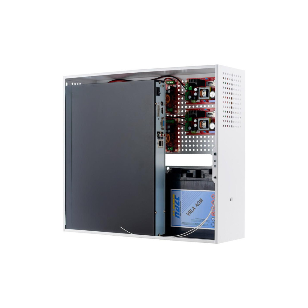 Zestaw buforowy do 16 kamer IP switch Po 16P+2G ATTE IPUPS-16-20-H