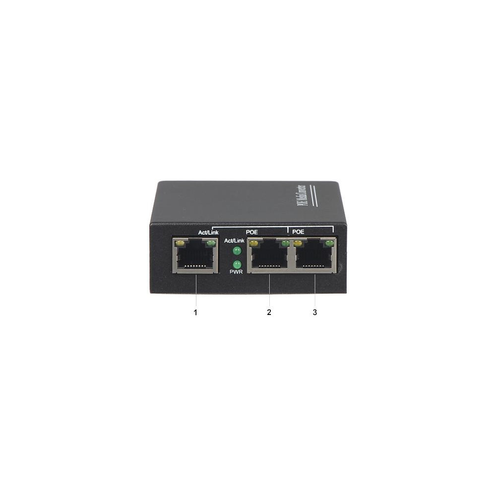 SWITCH PoE SPS-2P/1 3-PORTOWY
