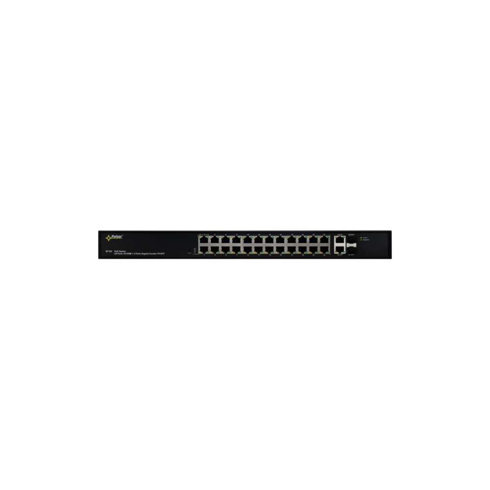 SWITCH POE PULSAR SF124 24+2 UPLINK/SFP POE+ GIGABIT
