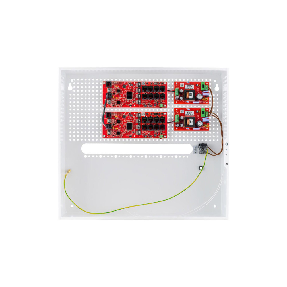 Zestaw do 16 kamer IP switch PoE 16P+2G ATTE IP-16-20-H
