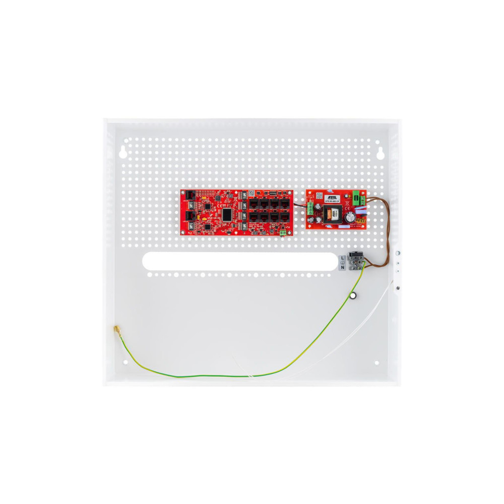 Zestaw do 8 kamer IP switch PoE 8P+2G ATTE IP-8-20-H