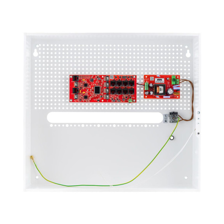 Zestaw do 8 kamer IP switch PoE 8P+2G ATTE IP-8-20-H