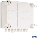 Zestaw buforowy do 16 kamer IP switch Po 16P+2G ATTE IPUPS-16-20-R5U0