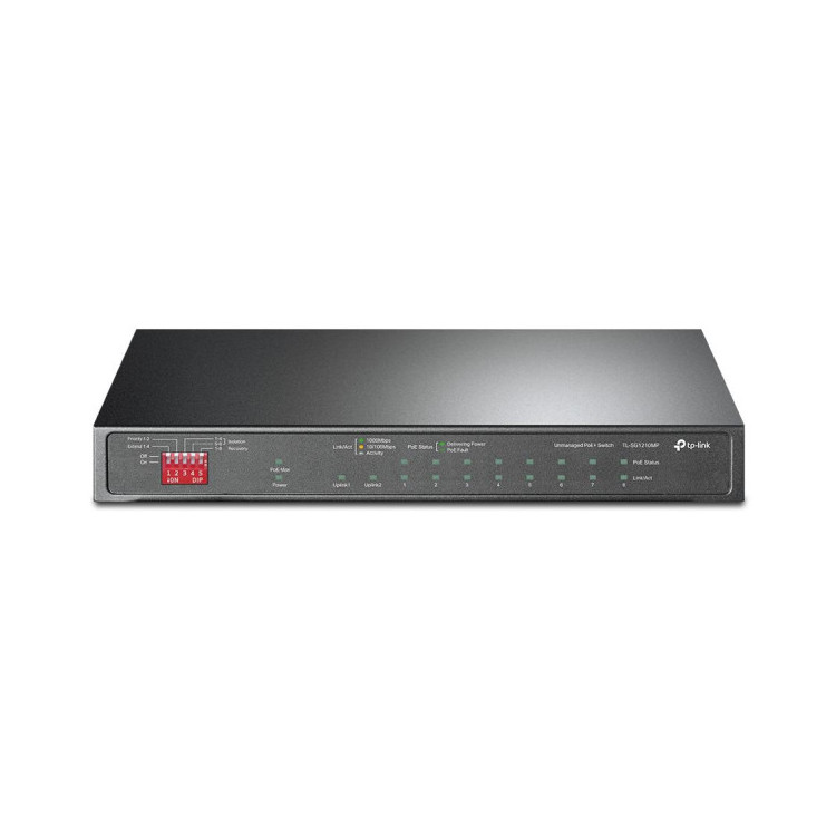 SWITCH TP-LINK TL-SG1210MP