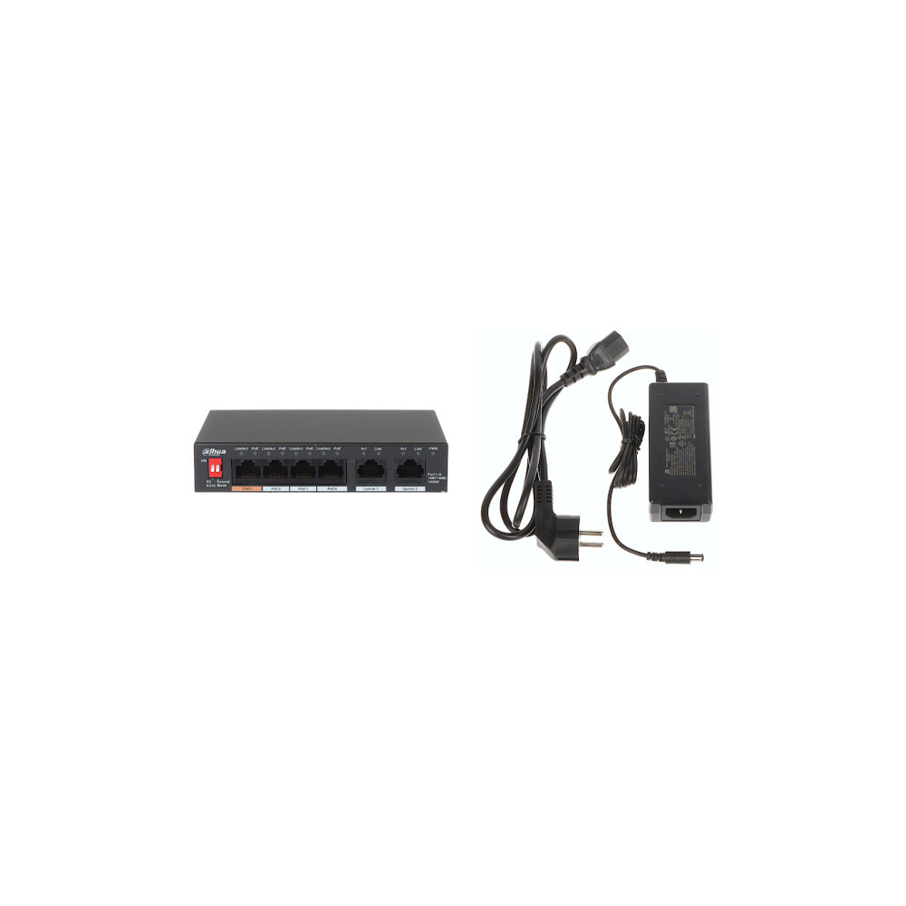 SWITCH DAHUA PFS3006-4GT-60-V2