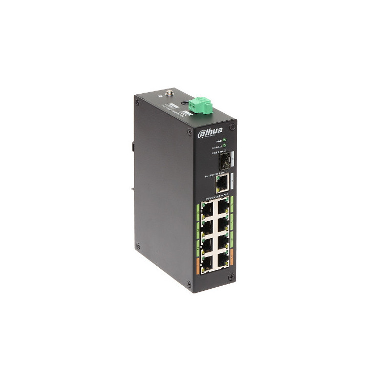 SWITCH DAHUA LR2110-8ET-120-V2
