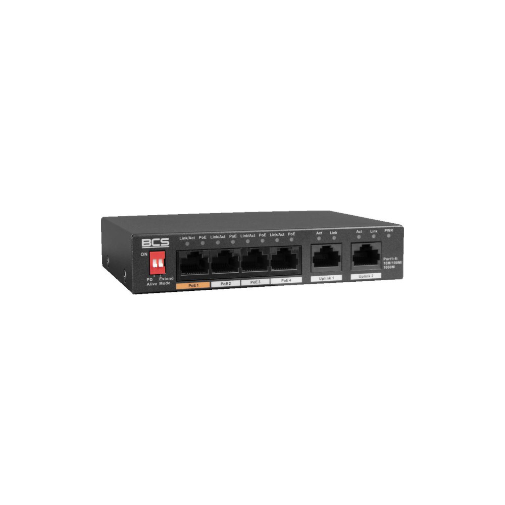 Switch PoE BCS LINE BCS-L-SP04G02G(2)