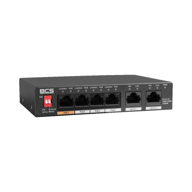 Switch PoE BCS LINE BCS-L-SP04G02G(2)