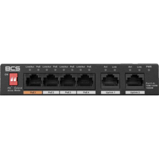 Switch PoE BCS LINE BCS-L-SP04G02G(2)