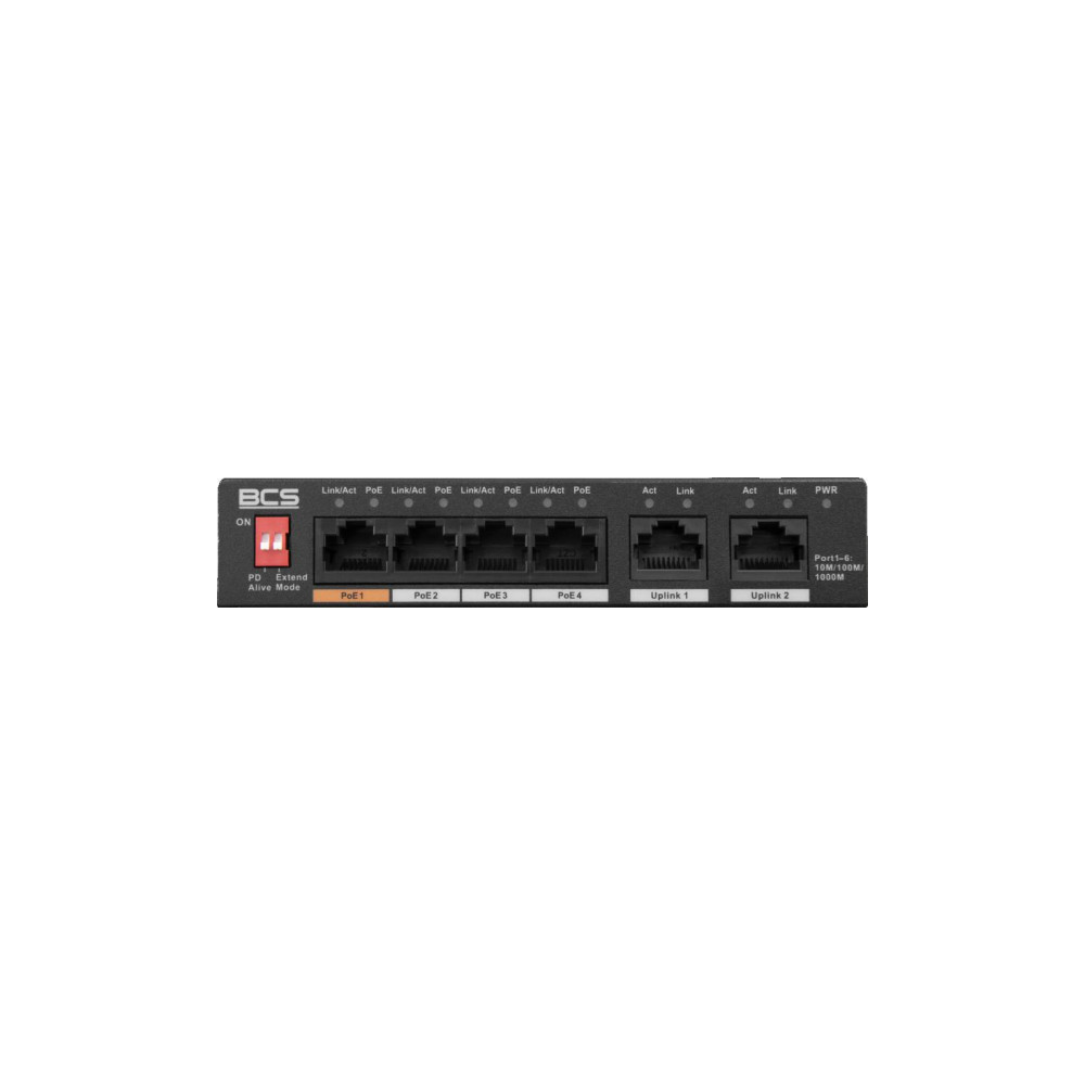 Switch PoE BCS LINE BCS-L-SP04G02G(2)