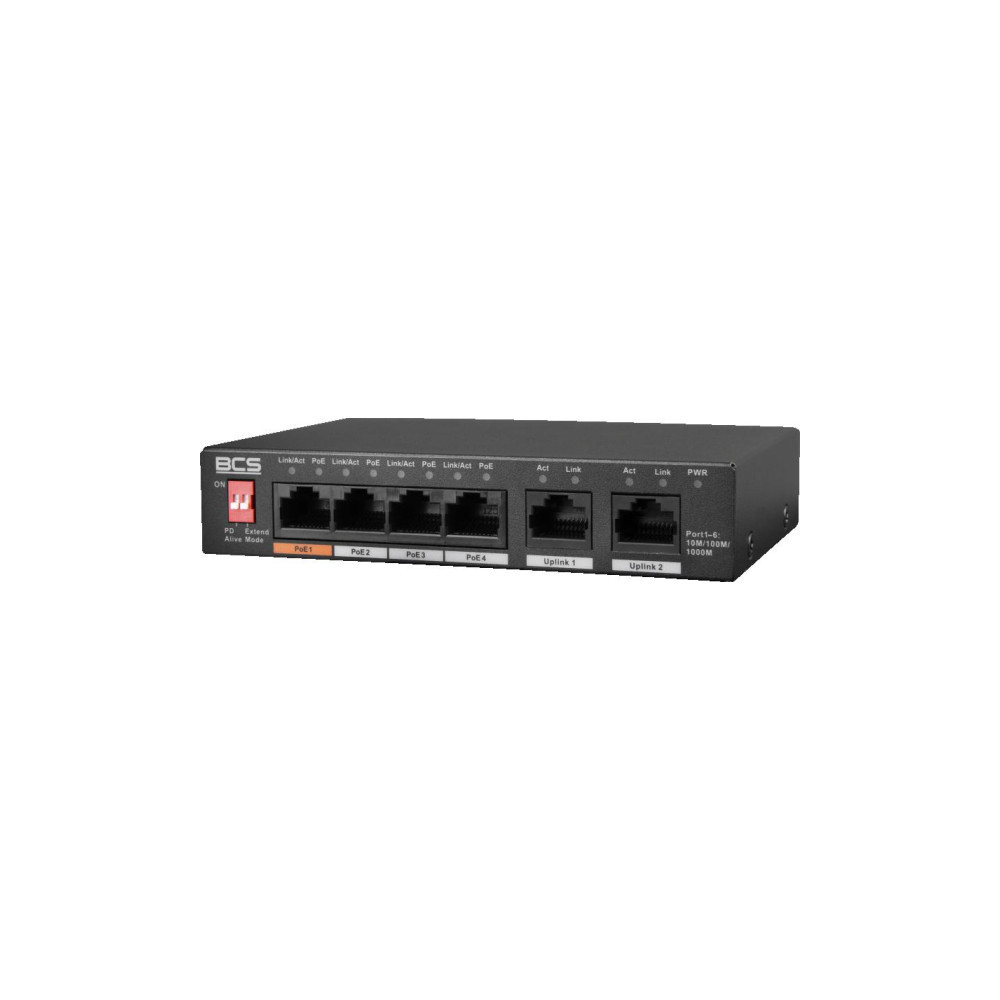 Switch PoE BCS LINE BCS-L-SP04G02G(2)