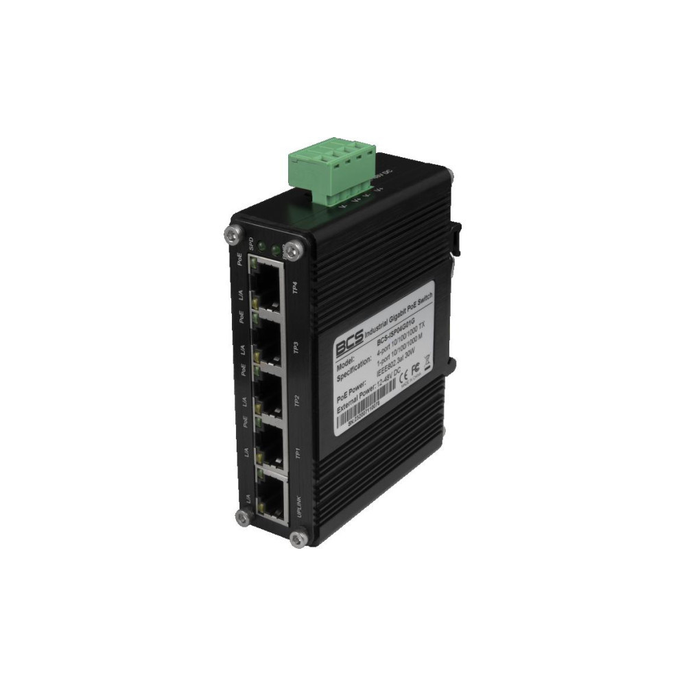 Switch PoE BCS UNIVERSAL BCS-ISP04G01G