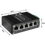 Switch PoE BCS UNIVERSAL BCS-ISP04G01G