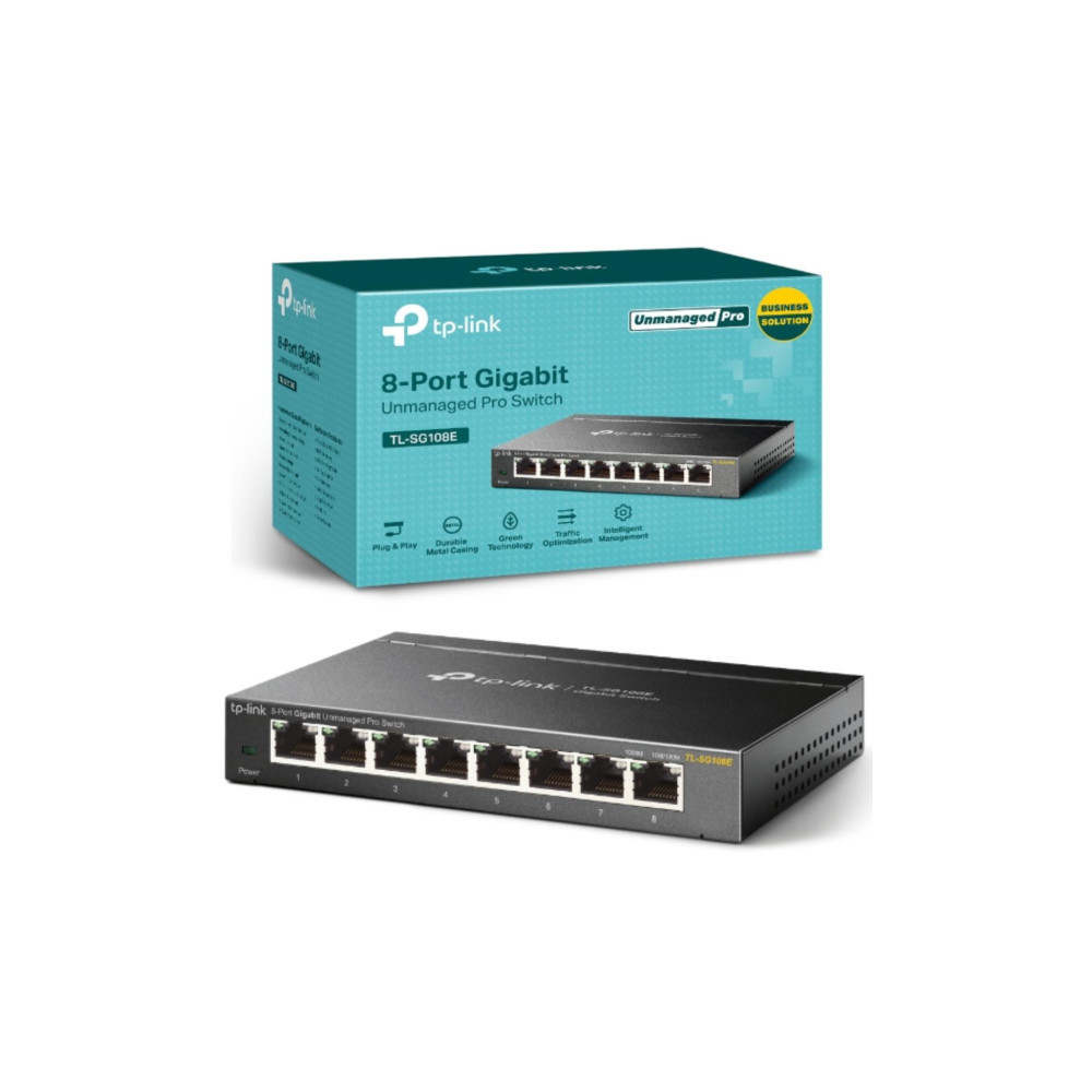 SWITCH TP-LINK TL-SG108E