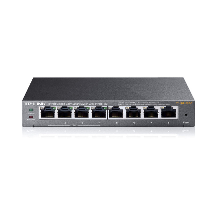 SWITCH TP-LINK TL-SG108PE