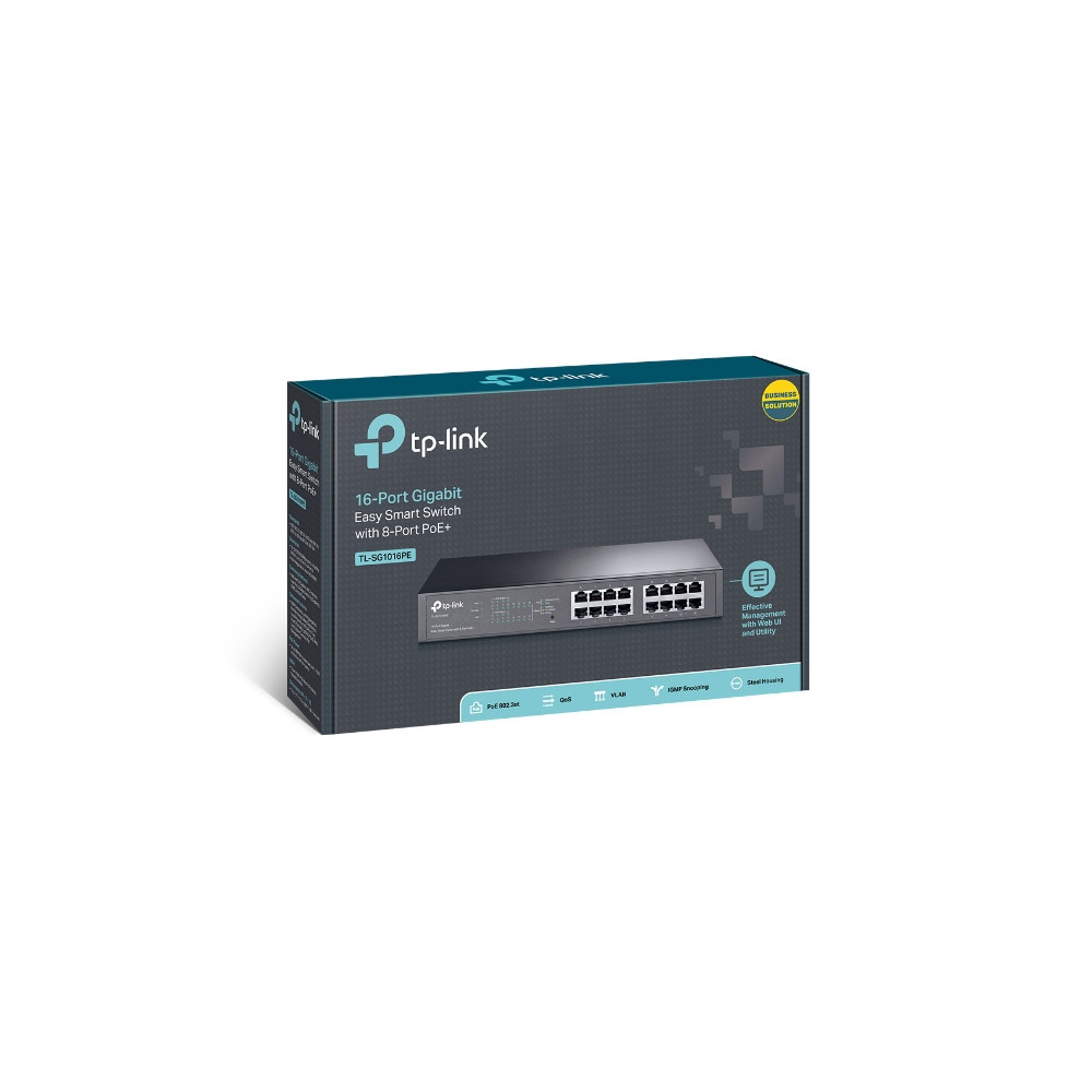 SWITCH TP-LINK TL-SG1016PE (POE)